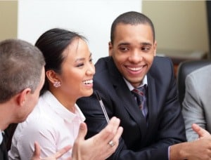 Translation Jobs - Smiling Business People