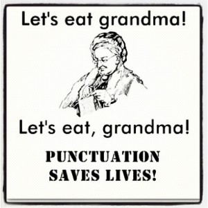 Punctuation in Other Languages - Let's Eat Grandma vs. Let's Eat, Grandma