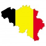 Belgian Patent Translation Requirements - Belgium Map With Flag Overlay 