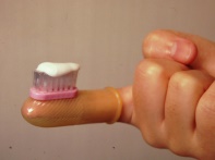 Chindogu Inventions - Finger Toothbrush