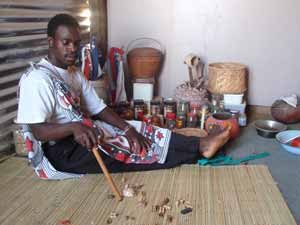 Witches Around The World - Sangoma Throwing Bones