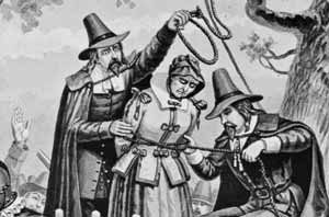 Witches Around The World - Woman being hanged