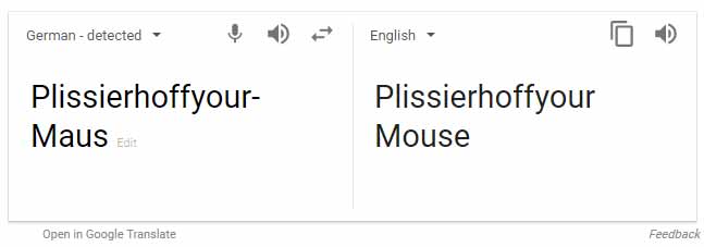 Patent Machine Translation - Plissierhoffyour-Maus Google Translate