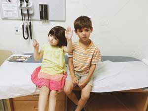 Patient Centric Healthcare - Children in doctors office