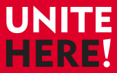the logo of Unite Here