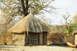 african hut