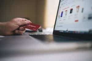 E-Commerce in Russia - Person Buying Online With Credit Card