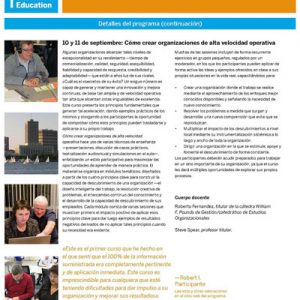 Spanish Education Brochure Translation 3
