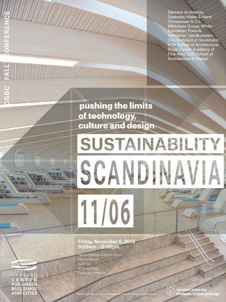 Scandinavia Sustainability poster