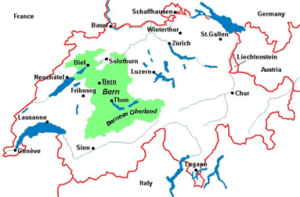 Swiss German Translation - Swiss German Language Map