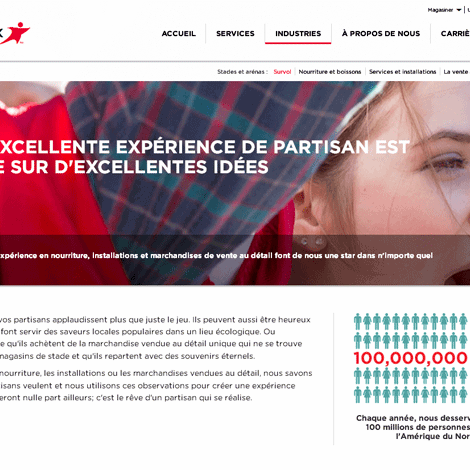 Aramark Website In French 6