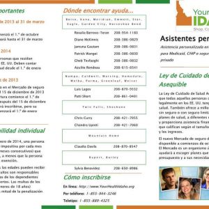 Multilingual Translation - Your Health Idaho Spanish