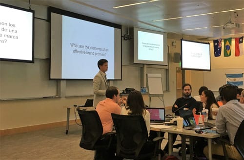 Power point translation for ESPN speakers in Spanish, Portuguese, Chinese