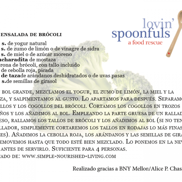 Recipes Translation - Broccoli Spanish