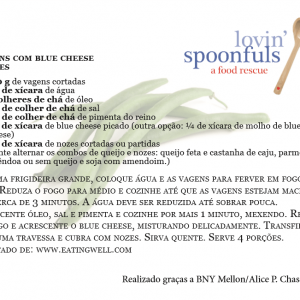 Recipes Translation - Green Beans Portuguese