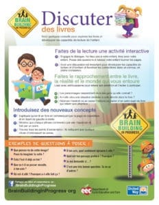 Parent Activity Guides in French