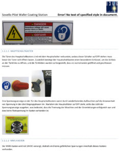Technologies 1366 “Safety Guidelines”