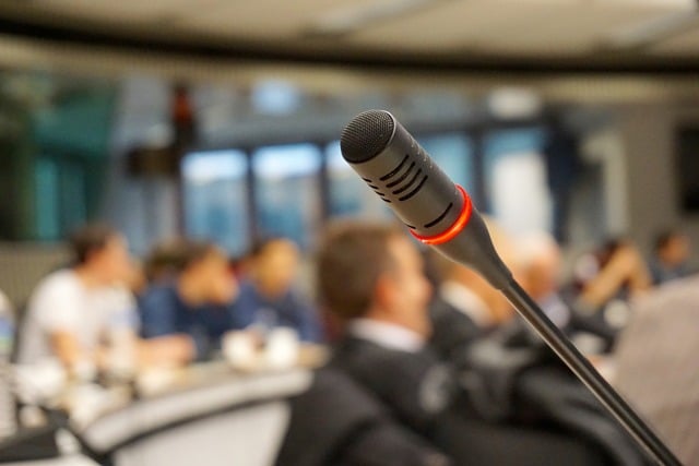 conference interpreting at a university