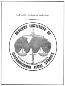 An Executive Seminar for Iraqi Jurists